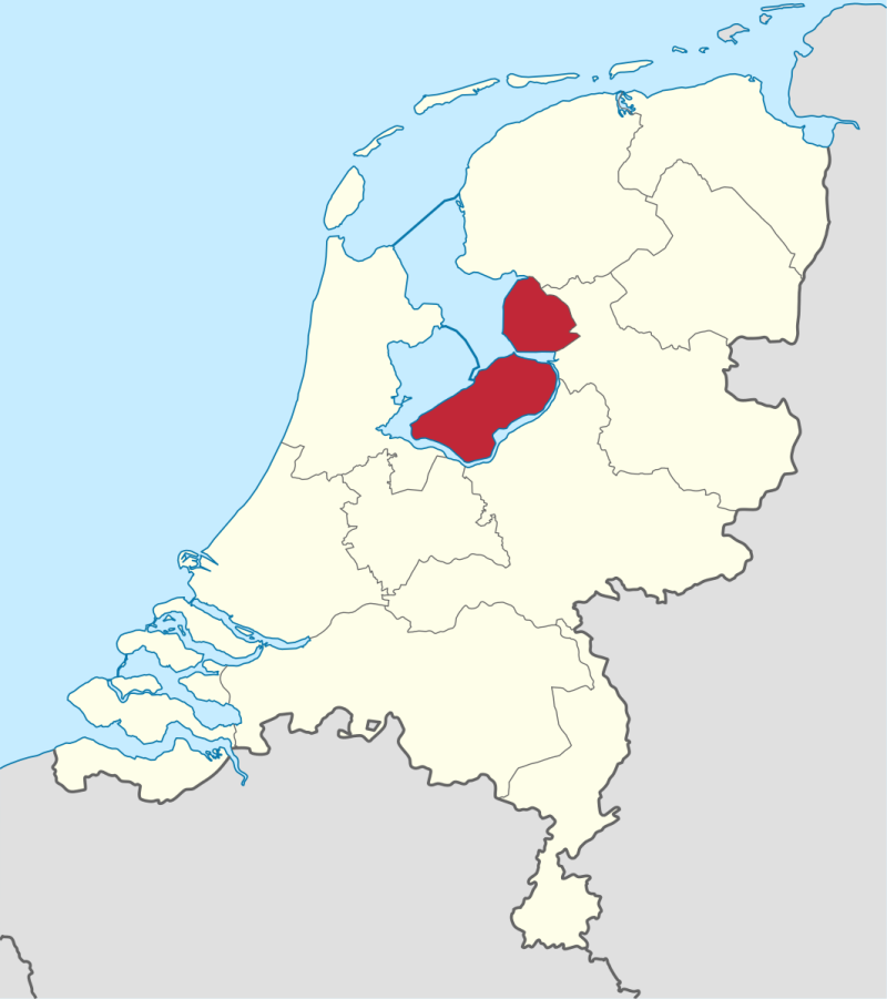 Plaatje van Wikipedia van Flevoland