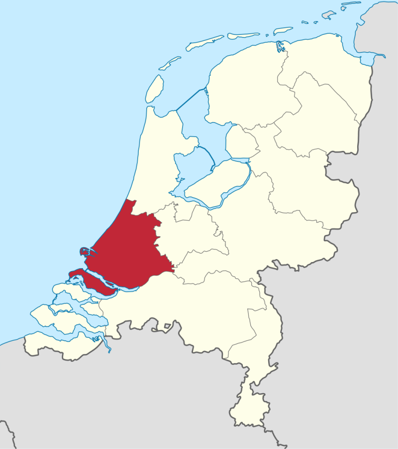Plaatje van Wikipedia van Zuid-Holland