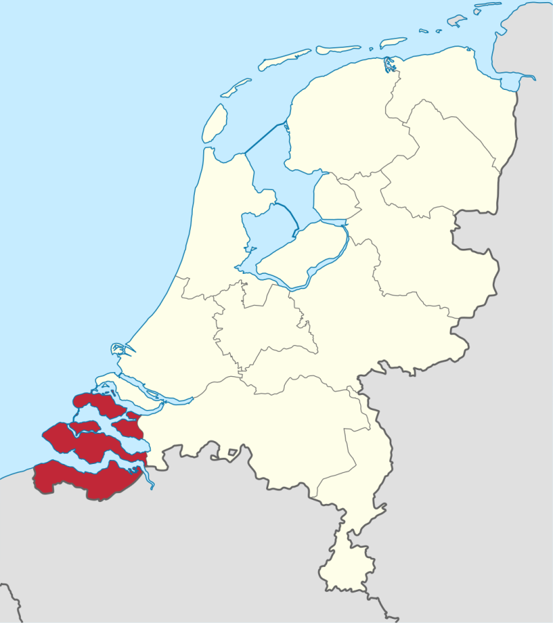 Plaatje van Wikipedia van Zeeland