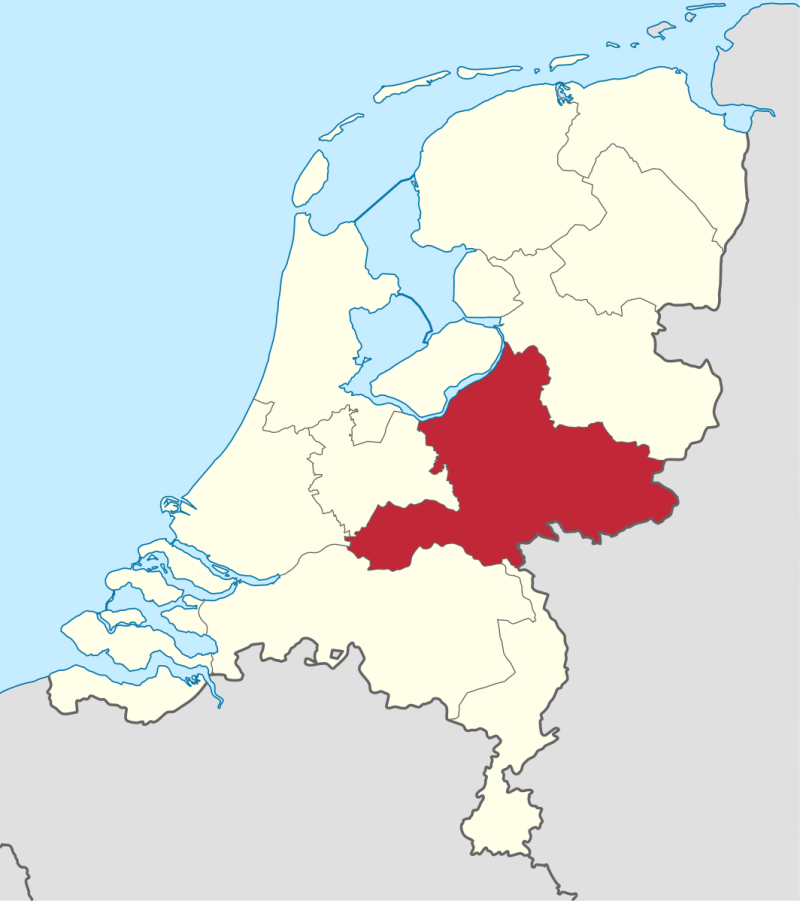 Plaatje van Wikipedia van Gelderland