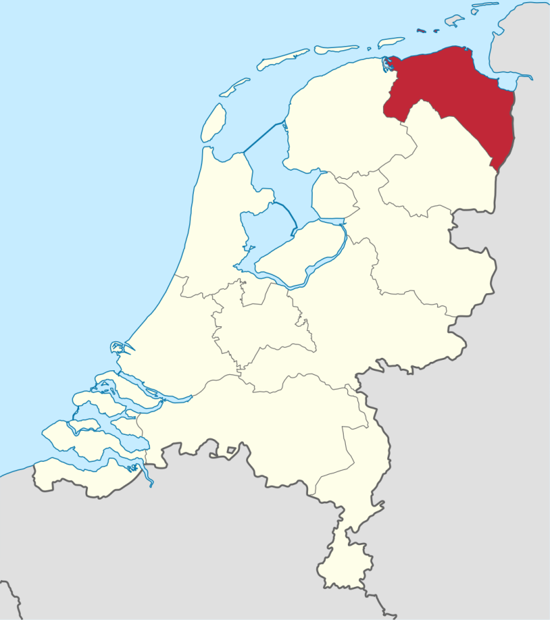 Plaatje van Wikipedia van Groningen
