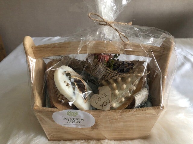 Wellness geschenkmand 1