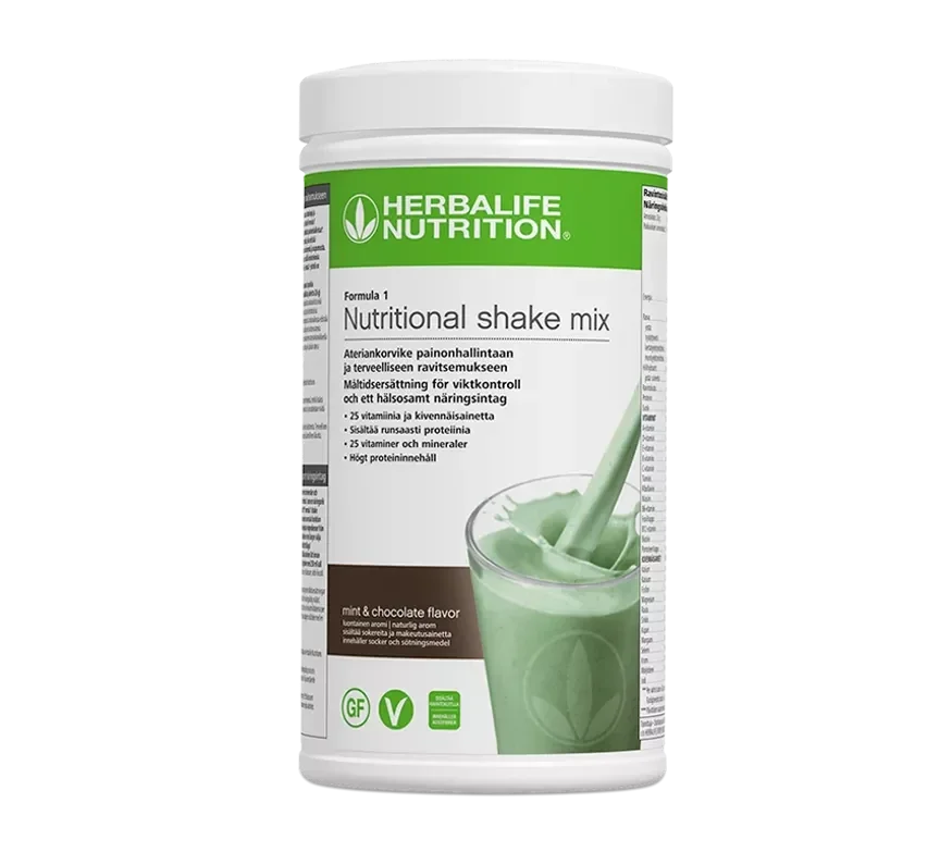 Herbalife Formula 1  Mintchoklad  550 gram 21 portioner