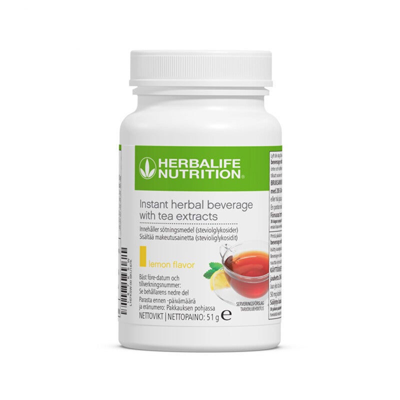 Herbalife Citron te,Instant Herbal Beverage with tea extracts Lemon flavor 51 g
