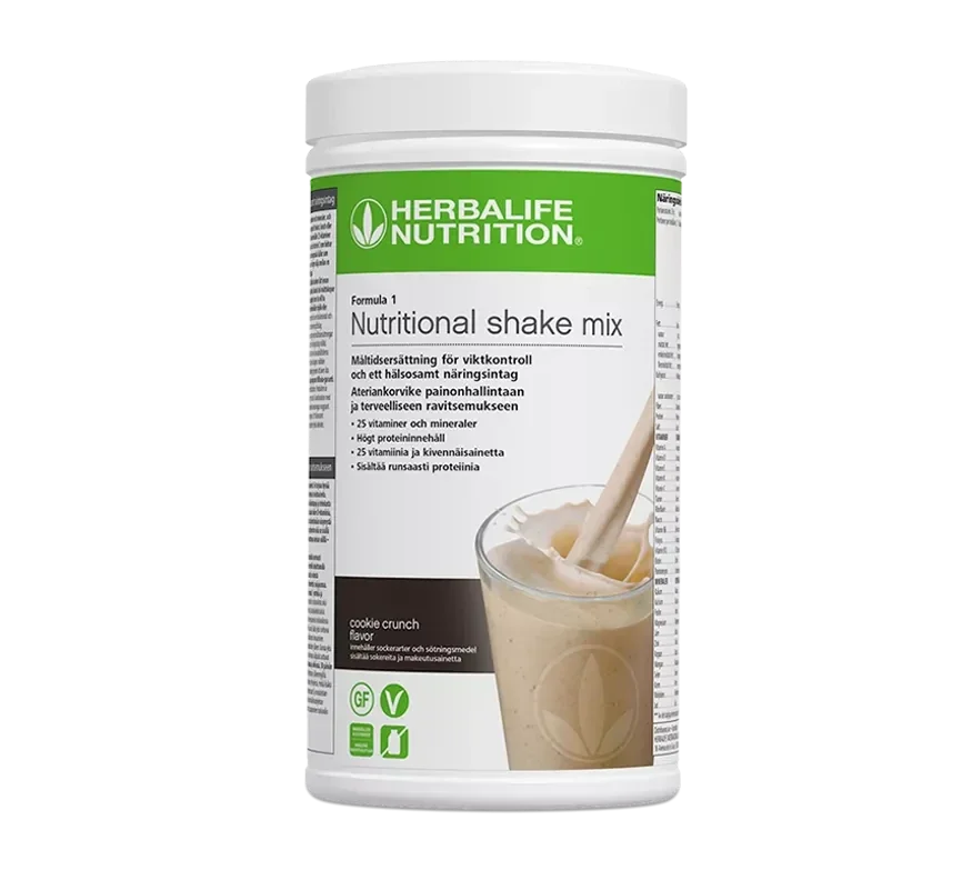 Herbalife Formula 1  Cookie Crunch 550 gram 21 portioner