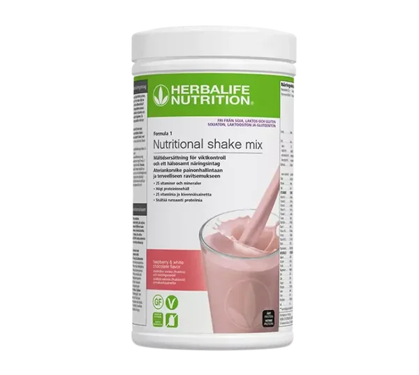 Herbalife Formula 1  Hallon o vit choklad 550 gram 21 portioner