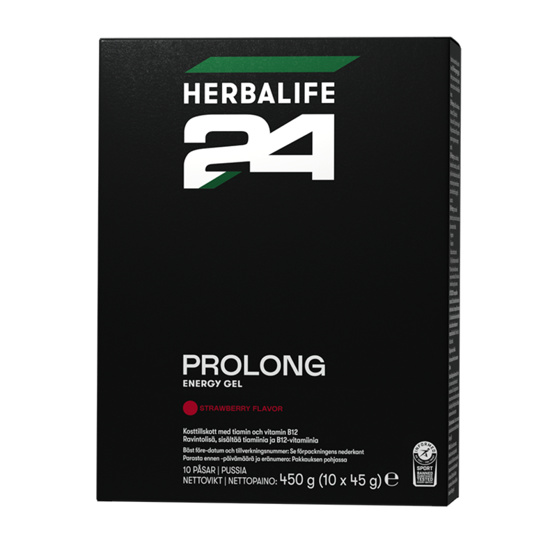 H24 Prolong Gel Strawberry 10 påsar