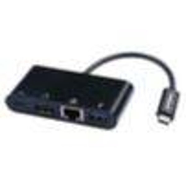 TYPEC HDMI USB A RJ45 PD ADAPTER