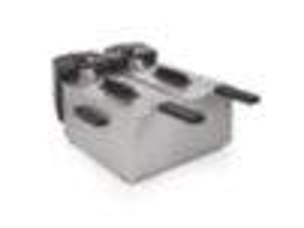 FRIGGITRICE ARGENTO DUAL 2X3L INOX 3600W
