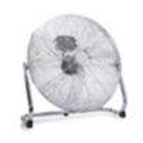 VENTILATORE DA TERRA 45CM CROMO