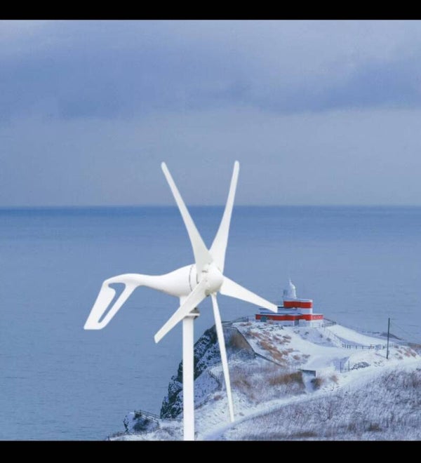 400 W 12VDC/24VDC Generatore di Vento con Build-in Raddrizzatore, tre o Cinque Lame Opzionale + Regolatore del Vento, A Basso Inizia La Velocità del Vento