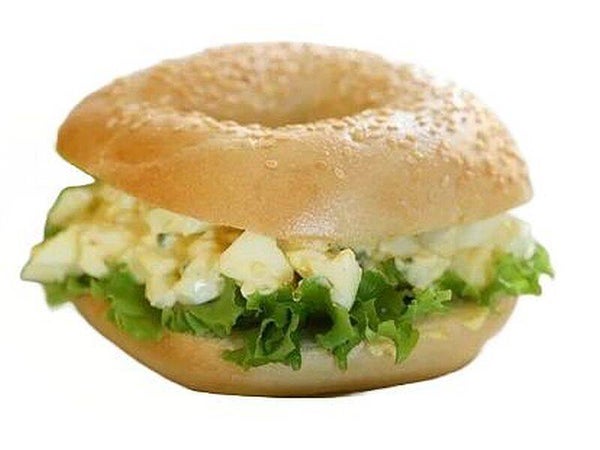 Bagel eiersalade