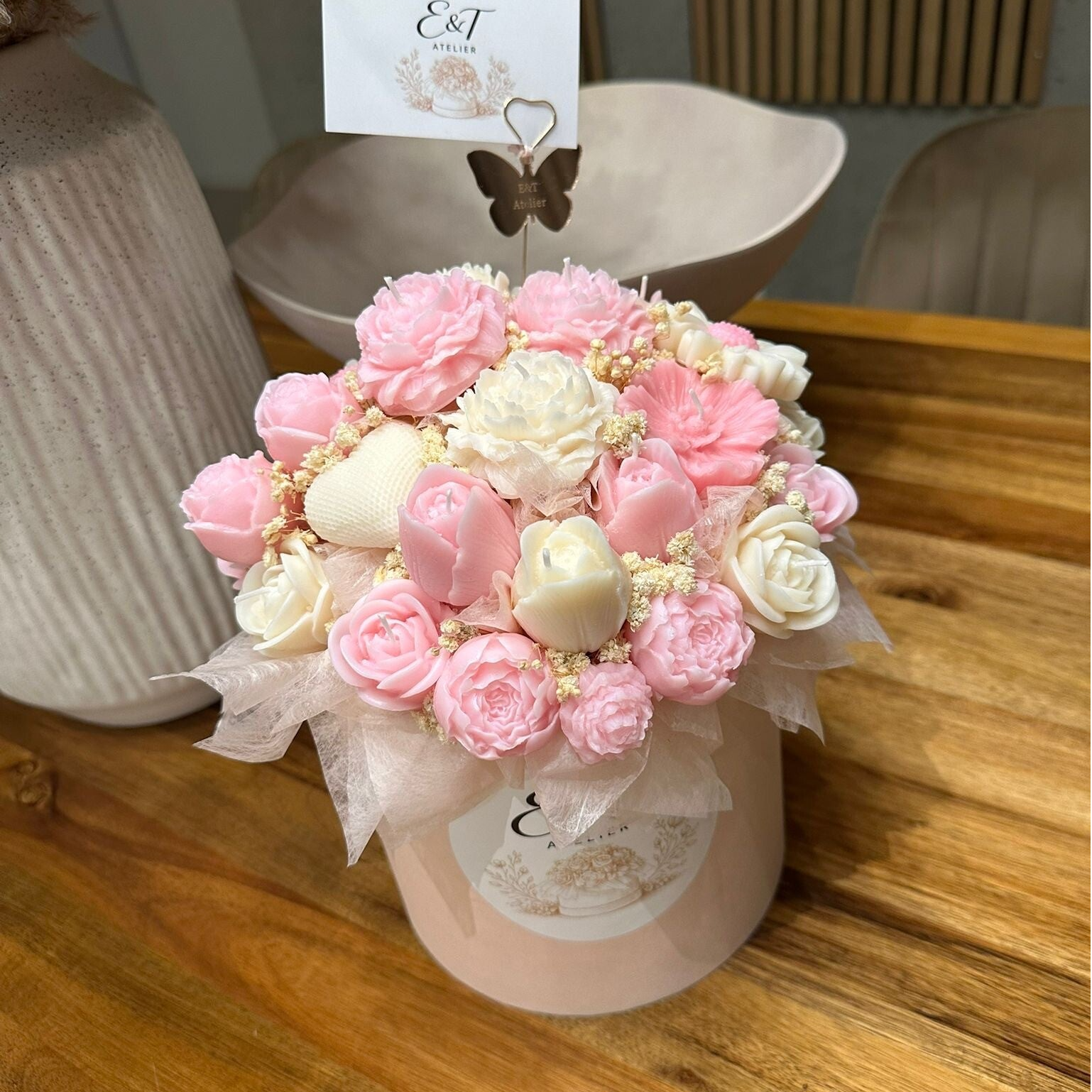 Duftkerzen Bouquet Romantic Blossom (L)