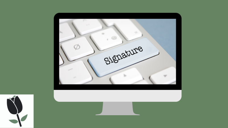 Hoe kan ik een bestand digitaal ondertekenen? een mooie huisstijl?