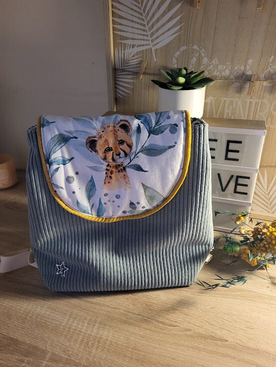Sac a dos maternelle "Savane"