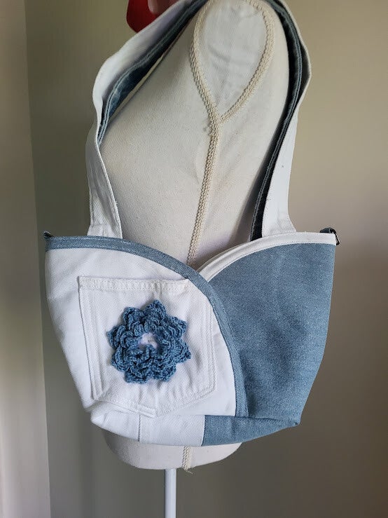 Sac tulipe en jean