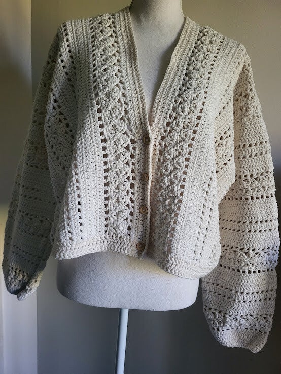 Veste écru