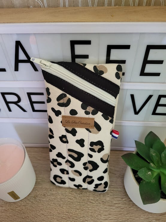 Etui à lunette Léopard