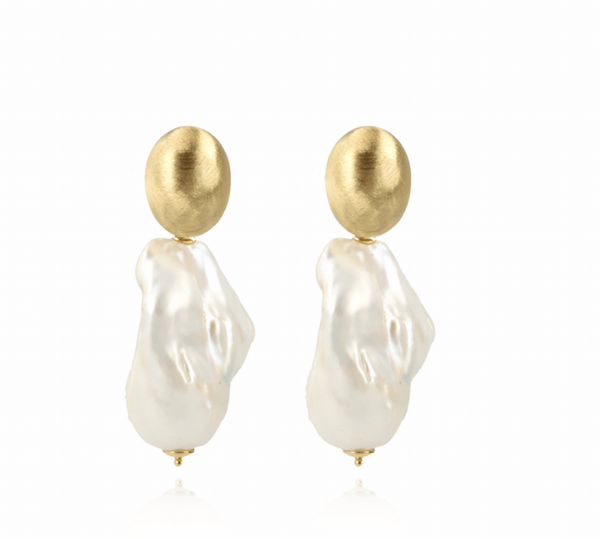 Lauretta Klassieke Parel XXL oorbellen | LOTT.gioielli earring