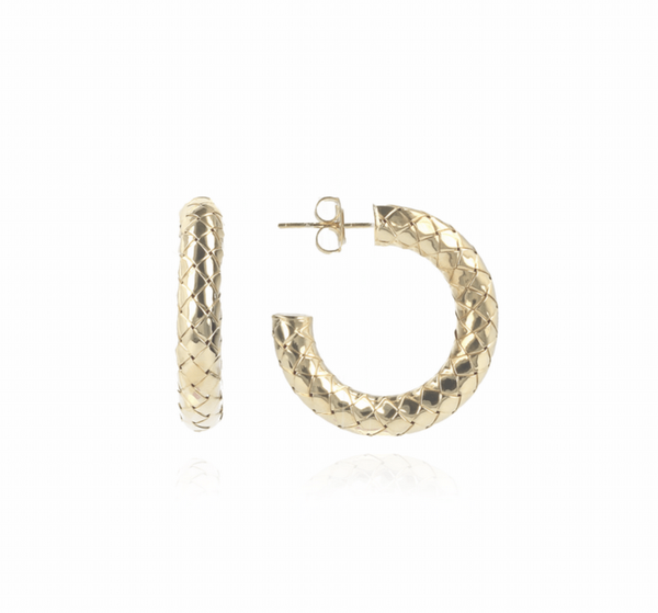 Cobra creool rond M oorbellen | LOTT. gioielli earring