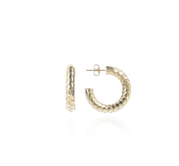 Cobra creool rond S oorbellen | LOTT. gioielli earring