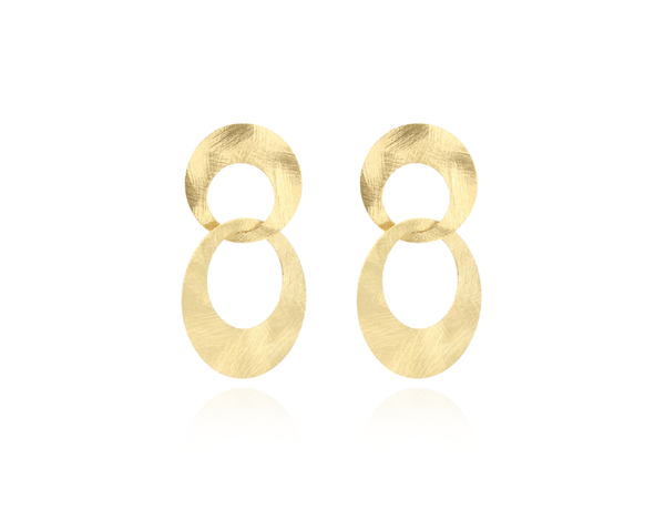 Classic dubbel charm satin | LOTT.Gioielli Earring