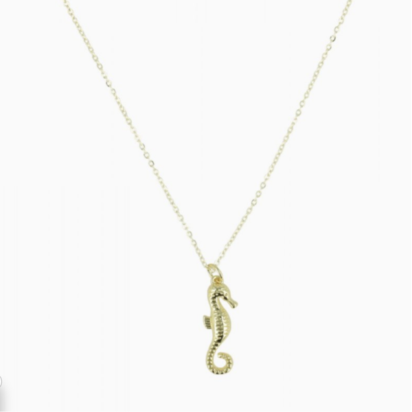Gouden Ketting Zeepaard | LOTT.gioielli necklace