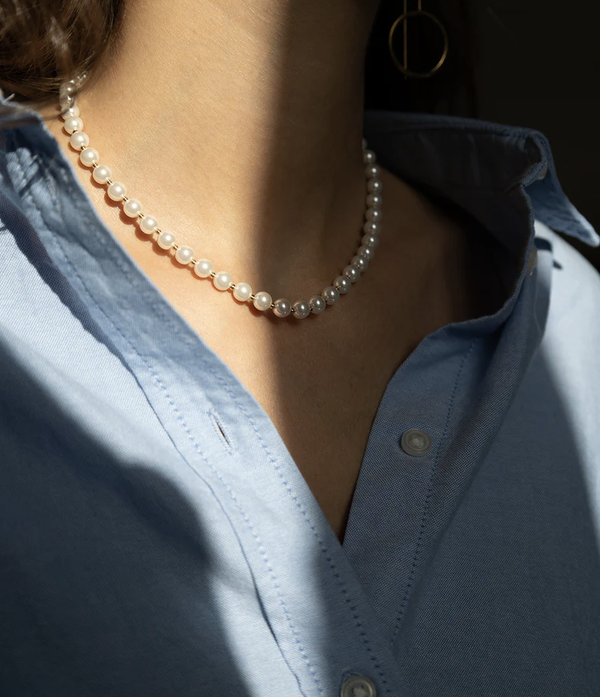 Livia 6mm pearls | Zag Bijoux necklace