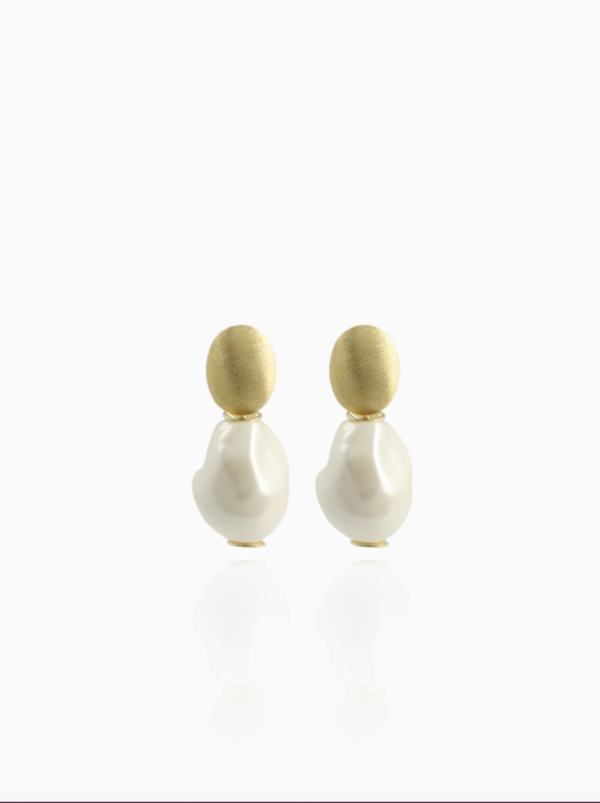 Parel Oorbellen Irregular Stone S Bailey | LOTT.gioielli earring