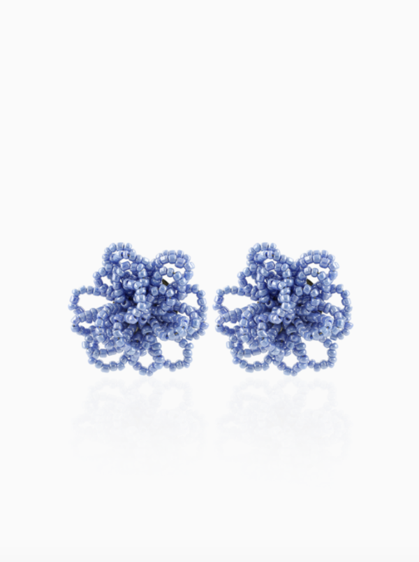 Blauwe Oorbellen Knotted Earring S Maerle | LOTT.gioielli earring