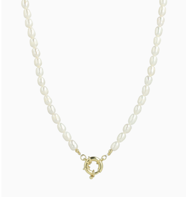 Classic Parelketting Buoy Lock | LOTT.gioielli necklace