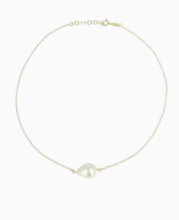 Asymmetrische Parel Ketting Drop S | LOTT.gioielli necklace