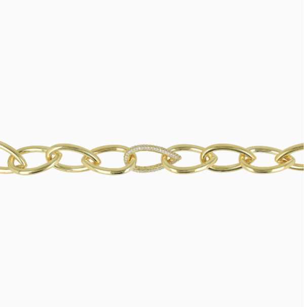 Goudkleurige Ketting Teardrop Closed Forever | LOTT.gioielli necklace