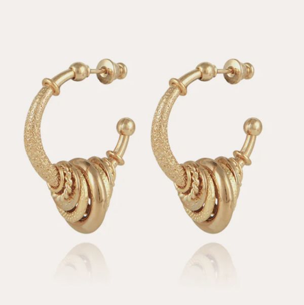 Maranzana small gold hoop | GAS Byoux