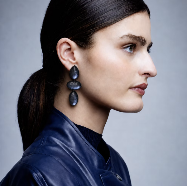 Blaze blue | LAURENCE DELVALLEZ earring