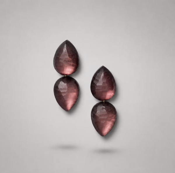 Fuse bordeaux | LAURENCE DELVALLEZ earring