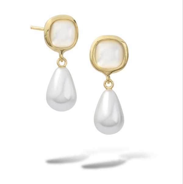 GRACE DROP WHITE GOUD OH | Casa jewelry earring