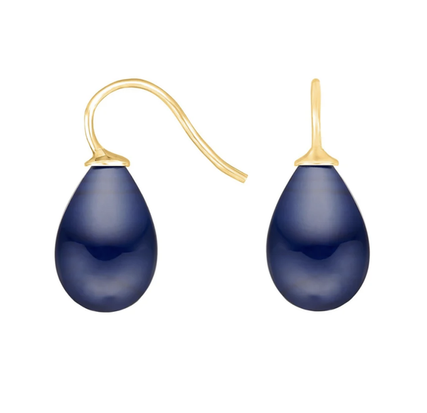 Bohemian quartz glass | Heide H. earrings
