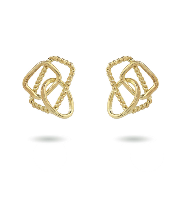 The Nexus Studs | Christine Bekaert earring