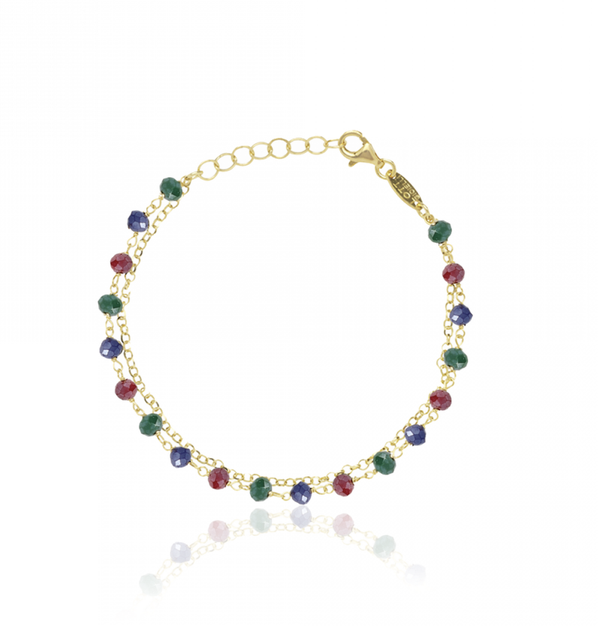 Symbool armband rosary mulitcolor | LOTT.gioielli
