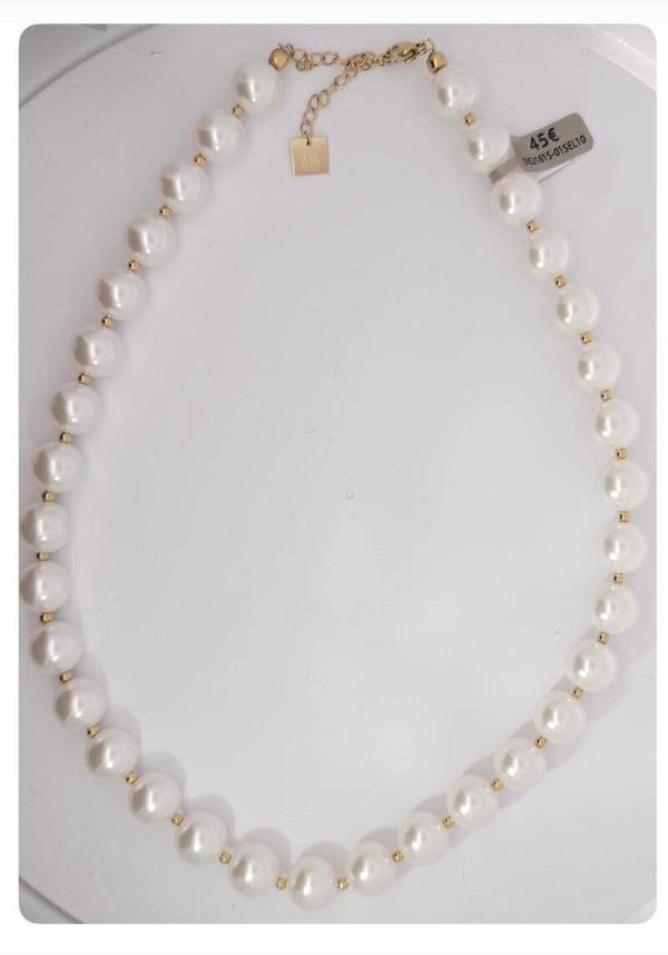 Livia Necklace 10mm Pearls | ZAG Bijoux