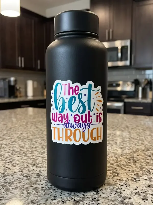 The Best Way Out Sticker