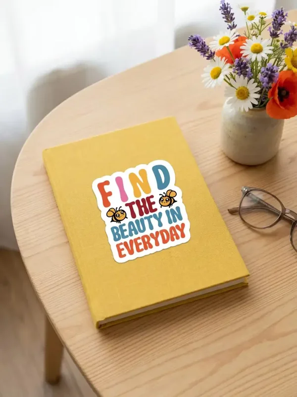 Find The Beauty In Everyday Sticker