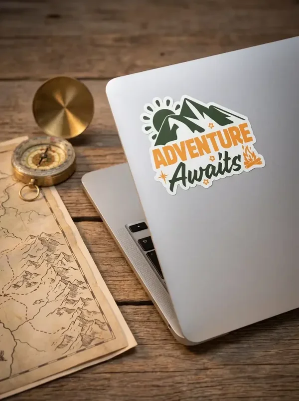 Adventure Awaits Sticker