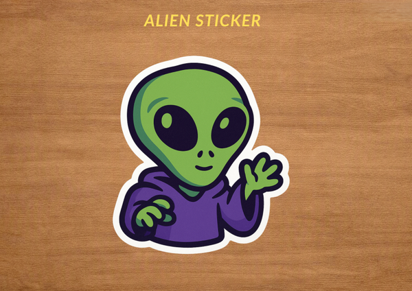 ALIEN STICKER