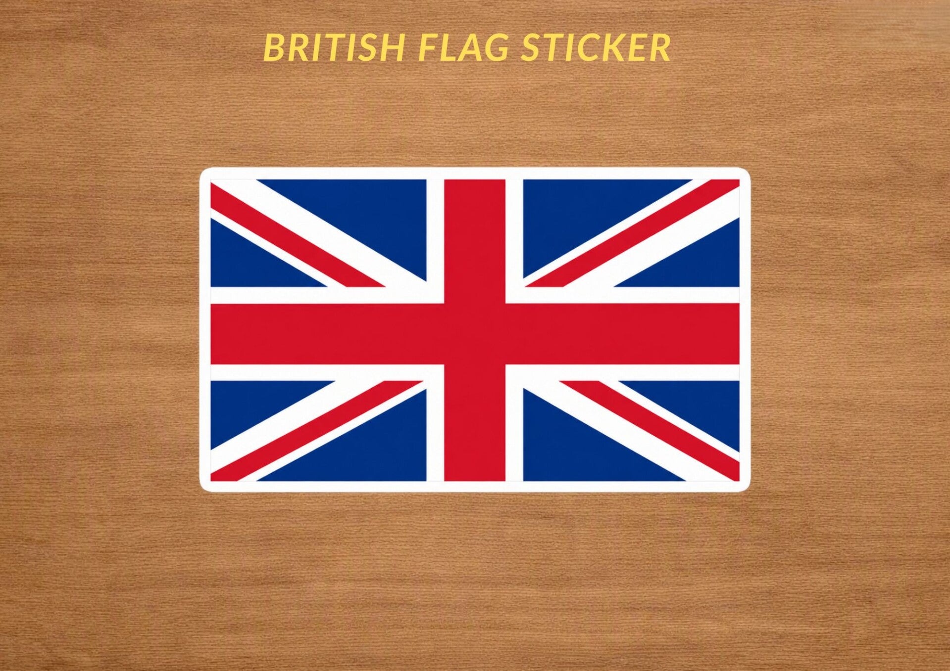 British Flag Sticker