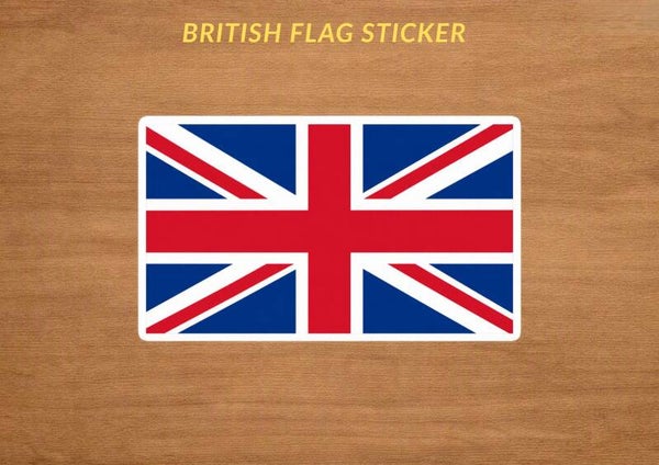 British Flag Sticker