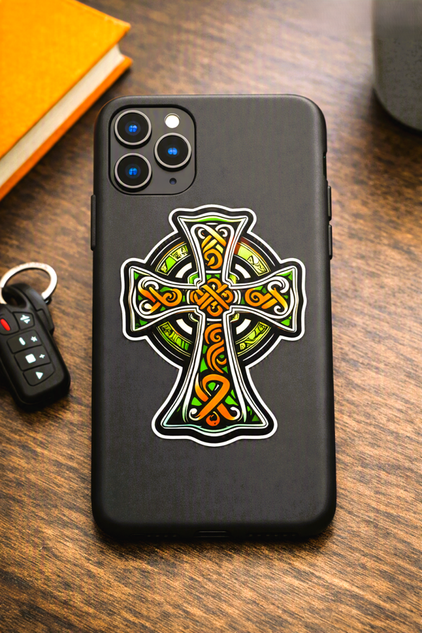 Celtic Cross Sticker