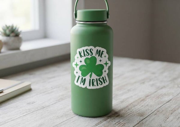 Kiss Me, I'm Irish Sticker