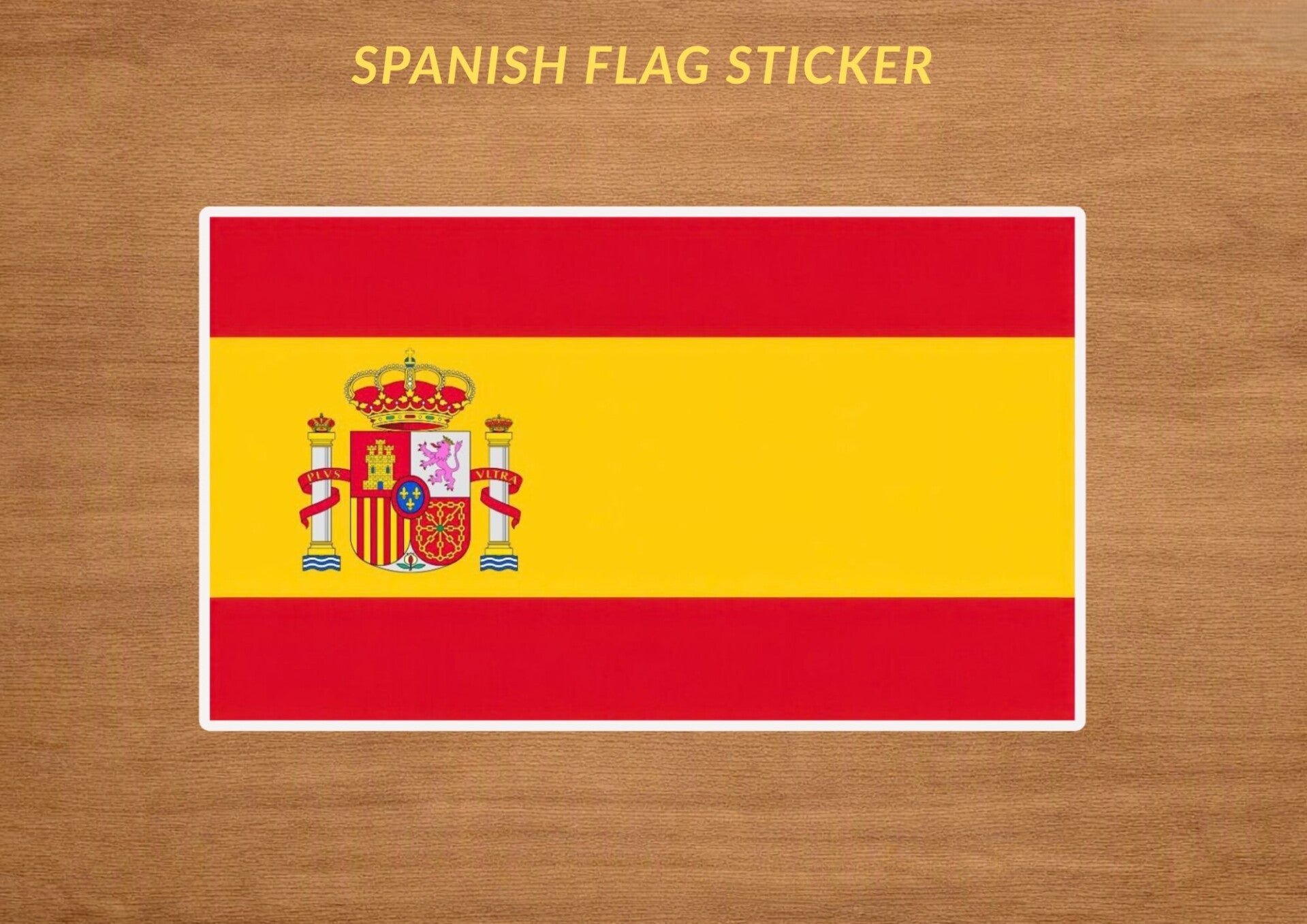 Spanish Flag Sticker